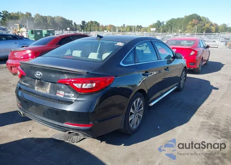 2017 Hyundai Sonata Sport from USA, damaged, VIN 5NPE34AF3HH441143